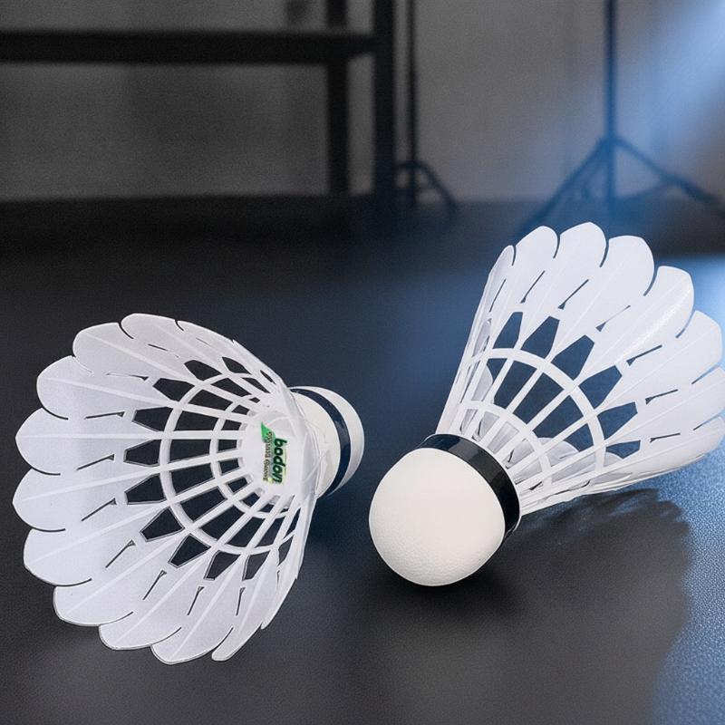 Badminton Shuttlecock - [C] 3/6/12 ชิ้น ลูกแบดมินตันทนทาน ยืดหยุ่นสูง หัวโฟมกันลม