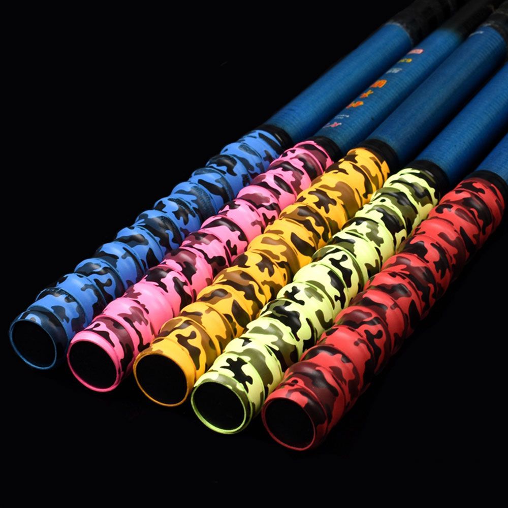 Badminton Grip - เทปพันด้ามจับแบดมินตันเทนนิสกันลื่นยาว1.1เมตรสายรัดกันเหงื่อสำหรับกีฬาเบ็ดตกปลาเบสบอลระบายอากาศได้ดี
