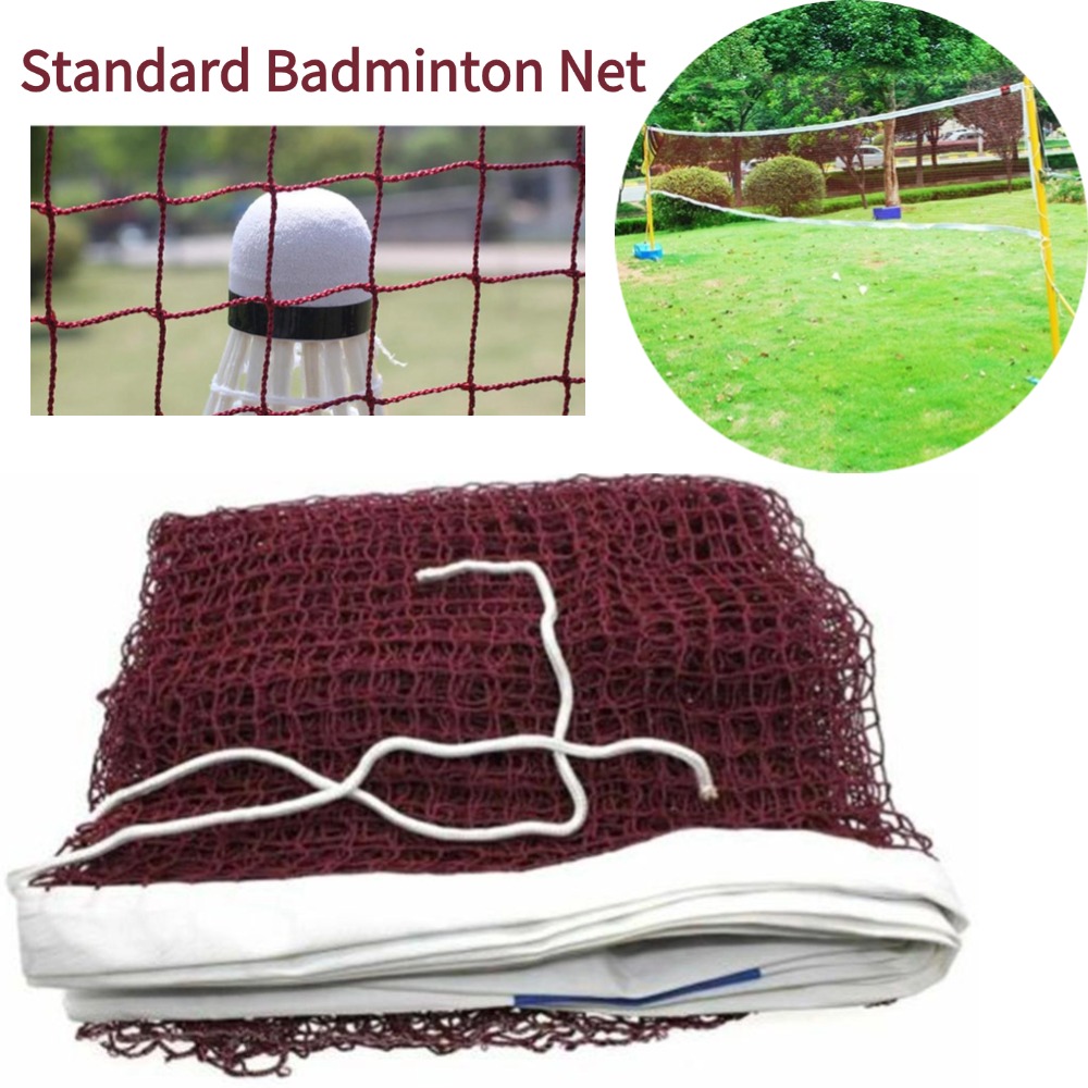 ตาข่ายแบดมินตันมาตรฐานสำหรับฝึ - Badminton Materi บทวิจารณ์และราคา