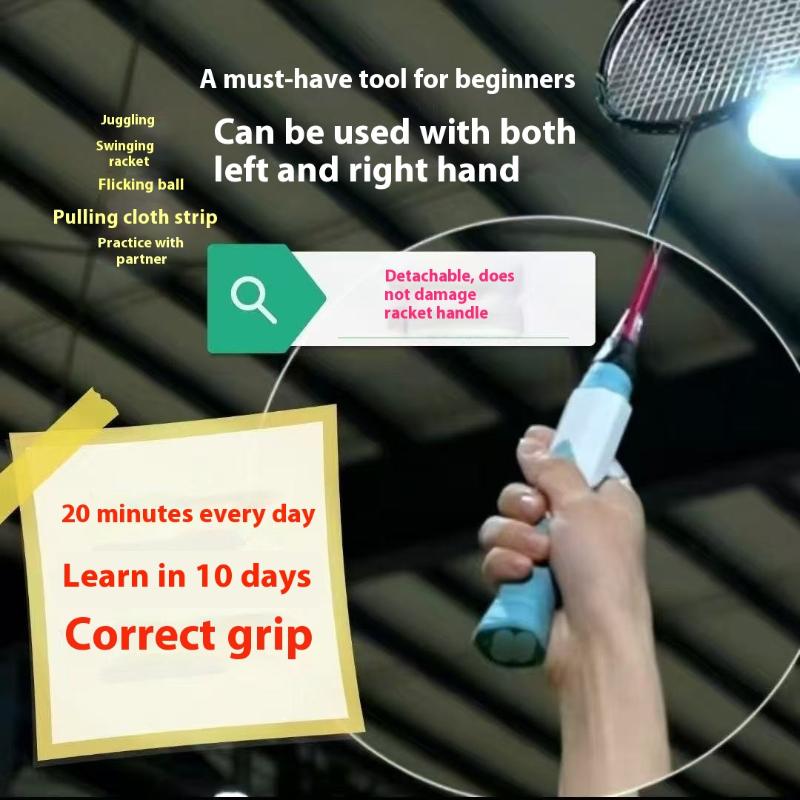 [J] อุปกรณ์ช่วยจับไม้แบดมินตัน - Badminton Grip บทวิจารณ์และราคา