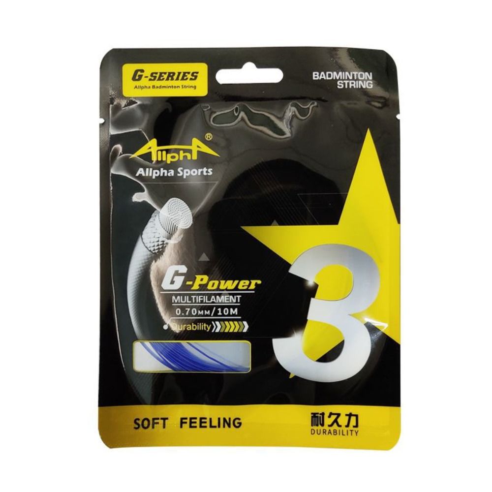 สายเอ็นไม้แบดมินตัน G3 ขนาด 0. - Badminton Racket Carbon บทวิจารณ์และราคา