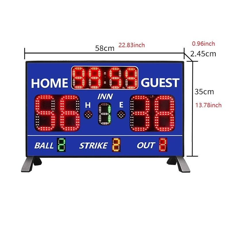 กระดานคะแนนบาสเกตบอลแบบดิจิทัล - Scoreboard Digital บทวิจารณ์และราคา