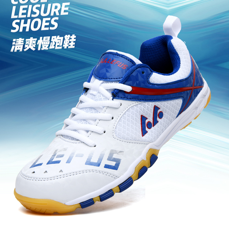 รองเท้าเทเบิลเทนนิส รองเท้าแบด - Badminton Shoes Men บทวิจารณ์และราคา