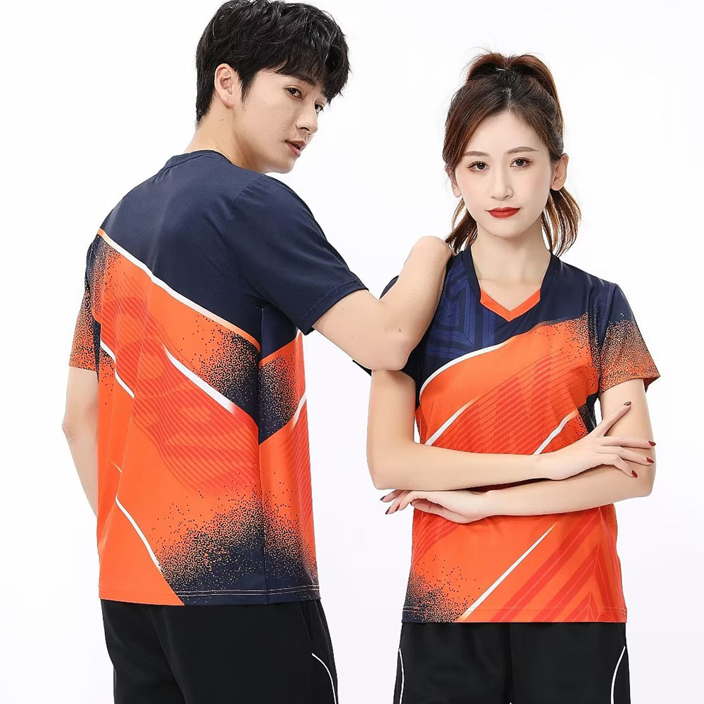 เสื้อยืดผู้ชายผู้หญิงเทนนิสเด็ - Badminton Jersey บทวิจารณ์และราคา