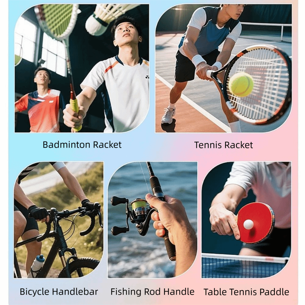 ที่พันด้ามจับไม้แบดมินตันแบบนู - Badminton Materi บทวิจารณ์และราคา